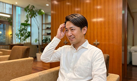 清潔感のある40代男性